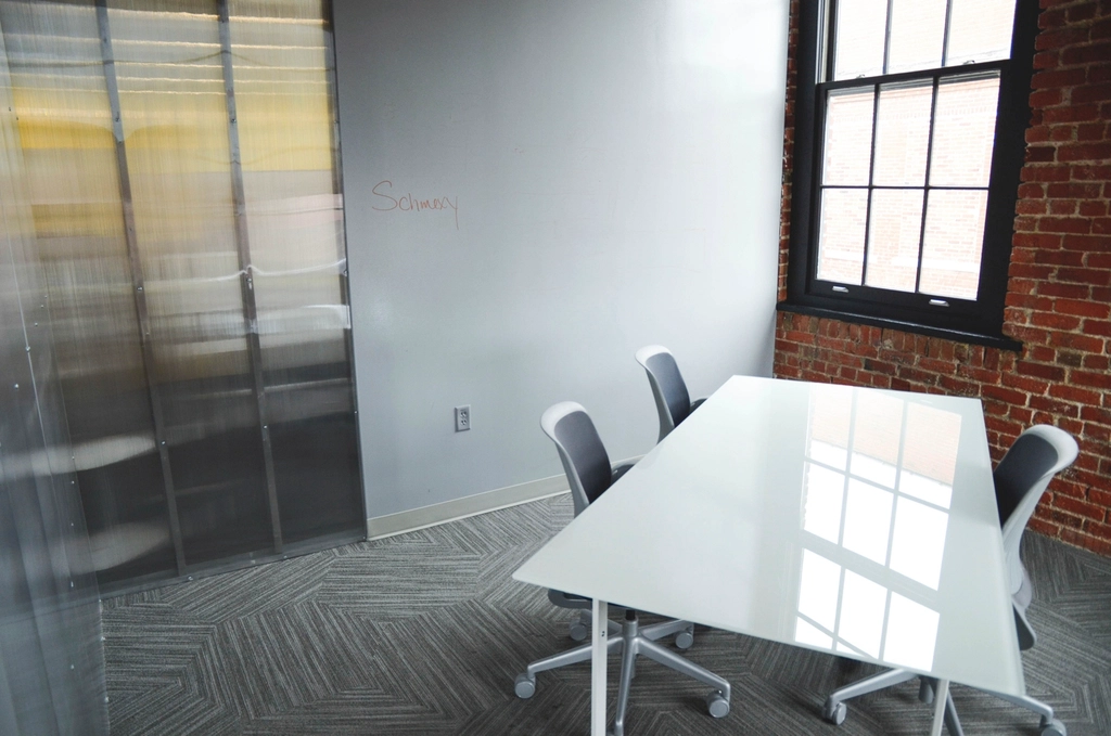 Meeting room prepared for an assessment review